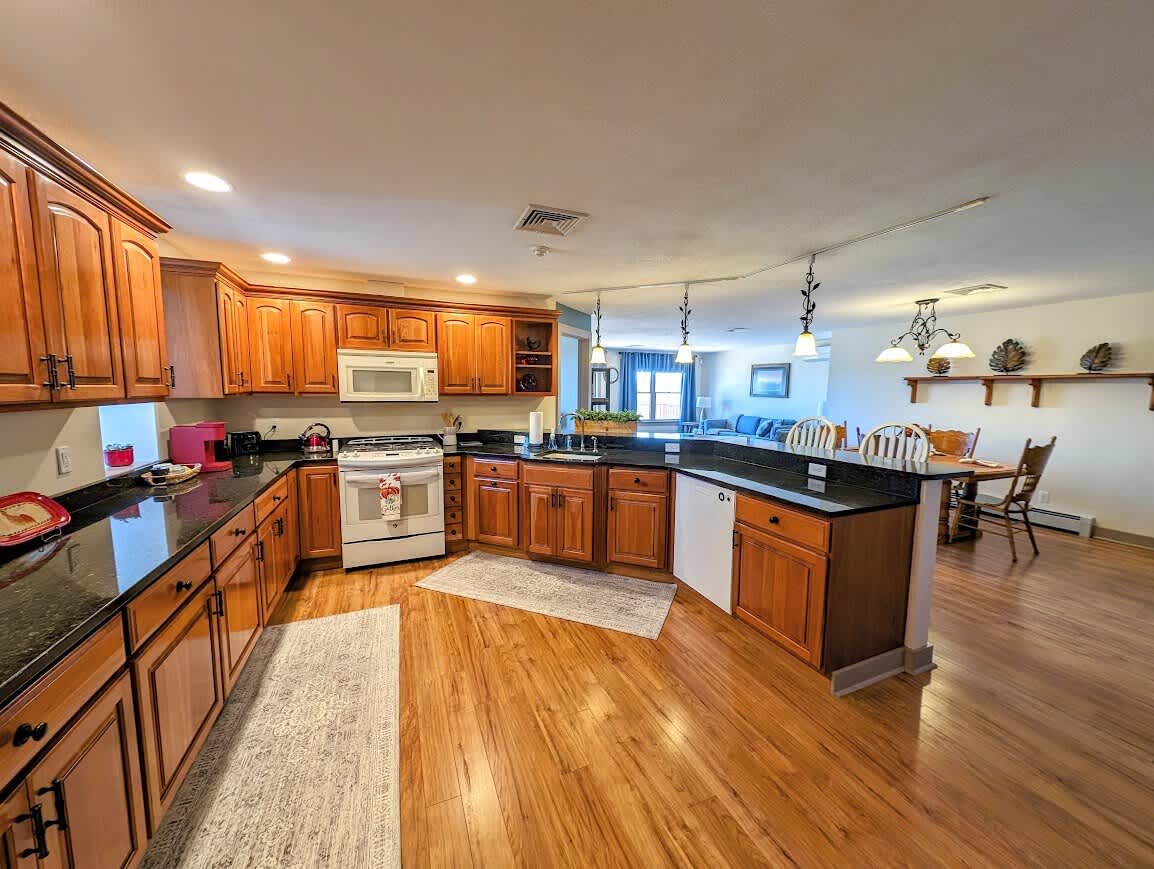 Luxury Acadia Penthouse w/ Balcony & Fire Pit — Trenton, ME — vacation rental