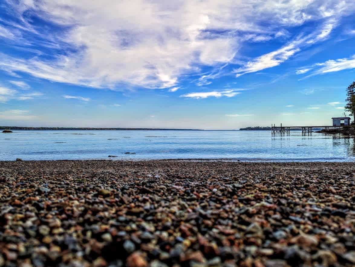 Oceanfront Cottage with Private Beach & Fire Pit — Gouldsboro, ME — vacation rental