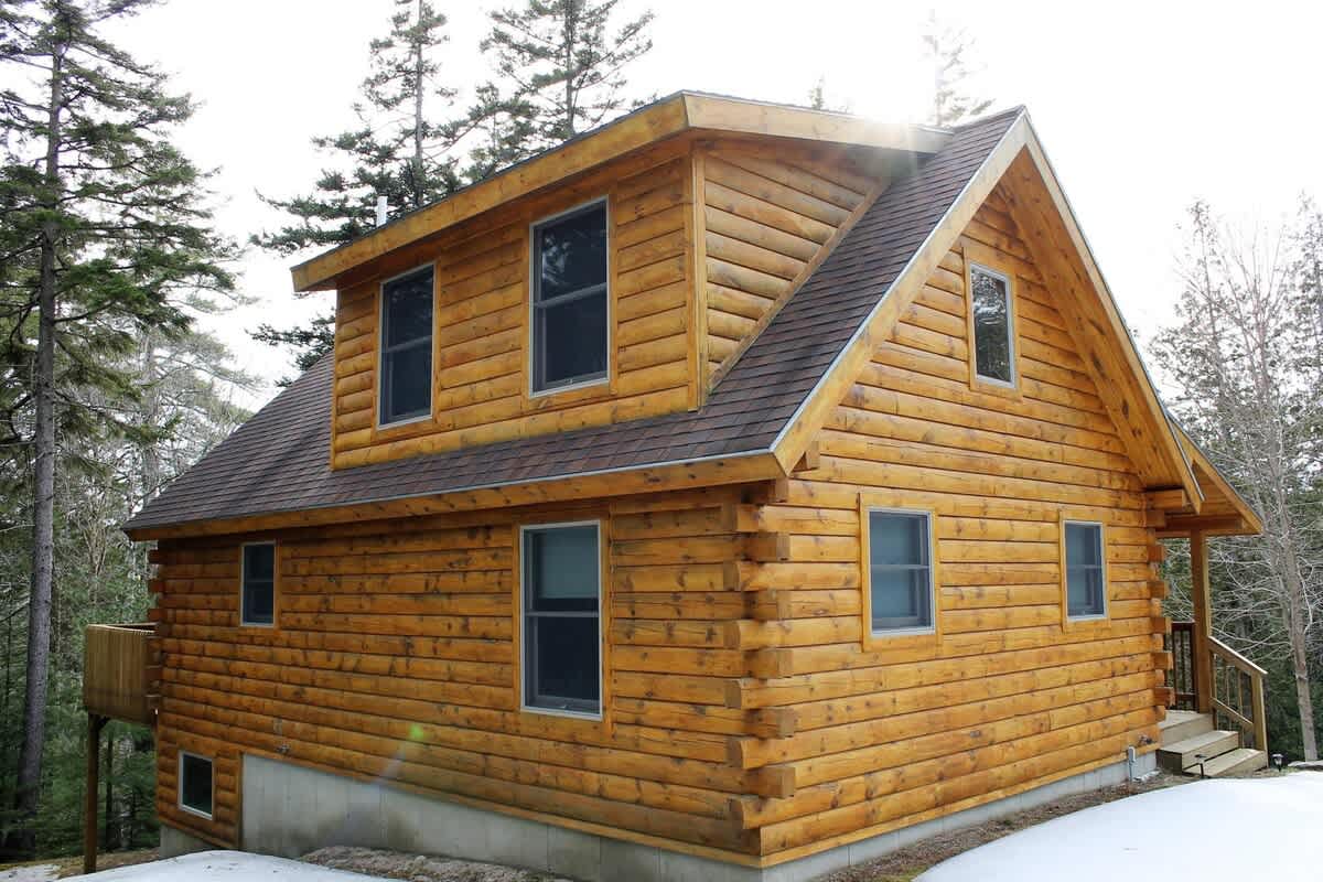 Secluded Log Cabin by Saltwater Cove - Wildlife Haven — Sullivan, ME — vacation rental