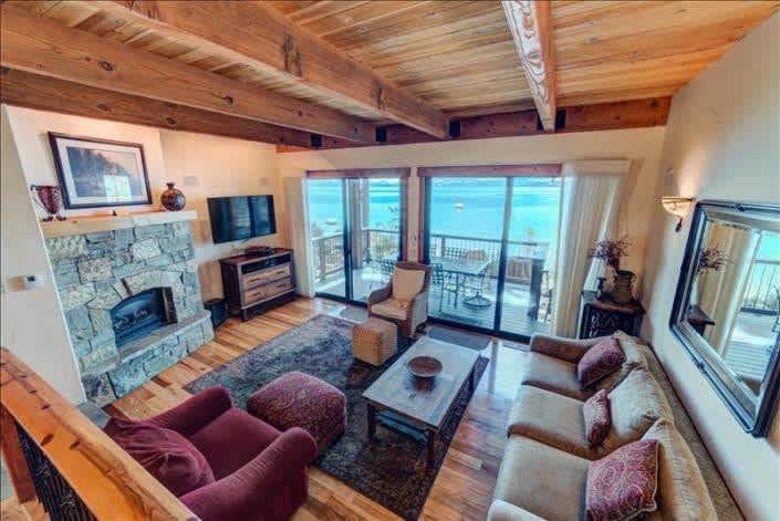 Serene Lakefront Townhouse with Breathtaking Views at Brockway Springs- #4 — Kings Beach, CA — vacation rental