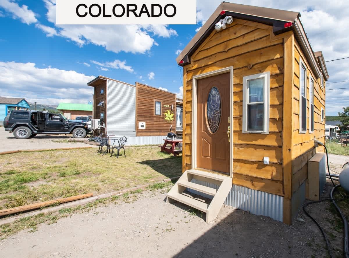 Cozy, rustic Tiny House Rudy — Leadville, CO — vacation rental