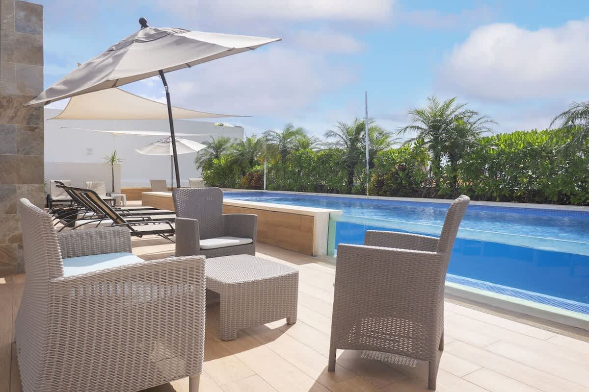 Luxury Condo: Rooftop Pool & Beach Nearby — Playa del Carmen, Quintana Roo — vacation rental