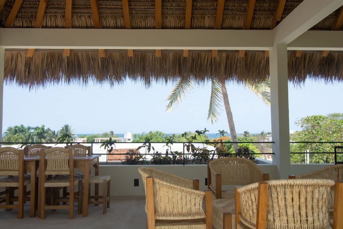 Casa Aymara 302: Balcony and Beach nearby — Brisas de Zicatela, Oaxaca — vacation rental