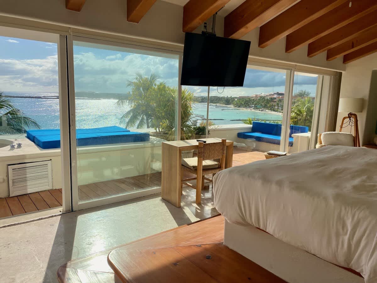 Puerto Aventuras: Private Balcony with Ocean View — Puerto Aventuras, Quintana Roo — vacation rental