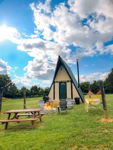 2 Stargazer A-Frame Glamper B & B! — Lebanon, TN — vacation rental