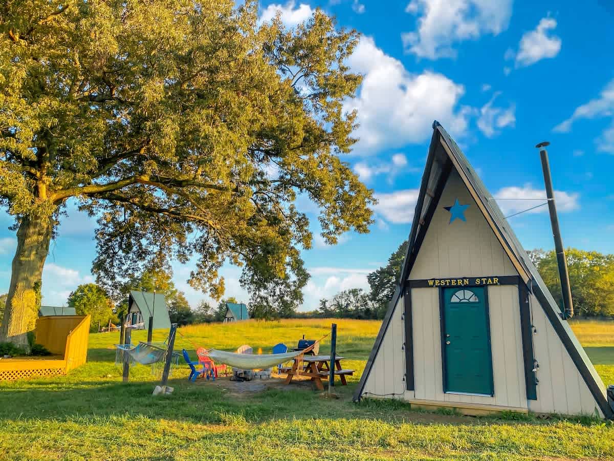 6 Western Star A-Frame Glamper B & B! — Lebanon, TN — vacation rental