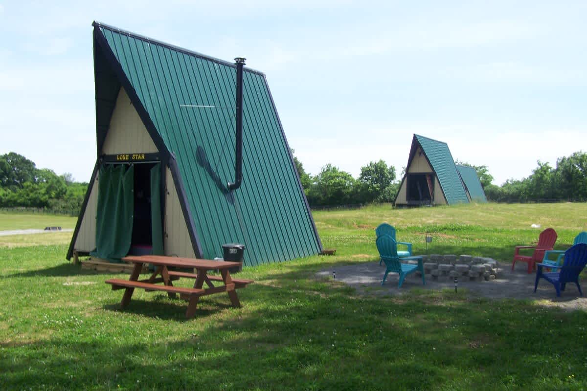 14 Rising Star A-Frame Glamper B & B! — Lebanon, TN — vacation rental