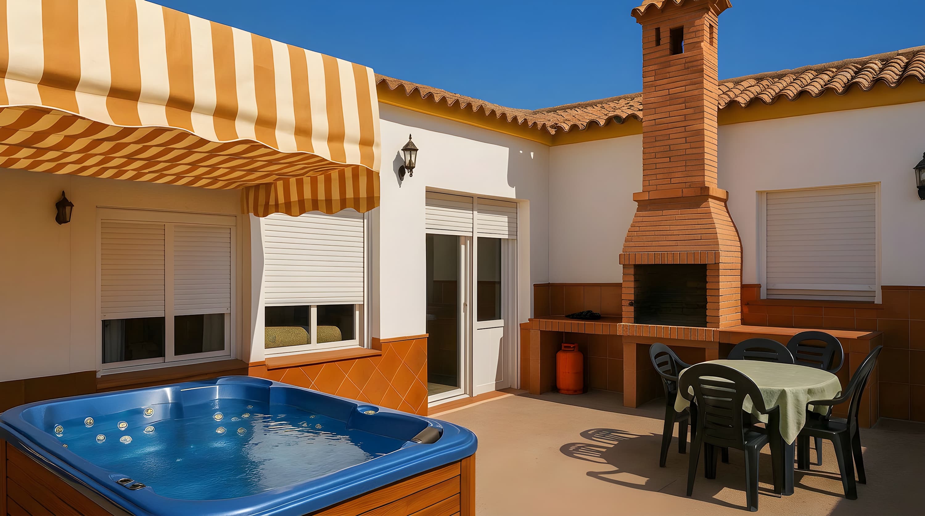El Palmar Terraza y Jacuzzi exterior agua caliente  cerca de la playa - image 2