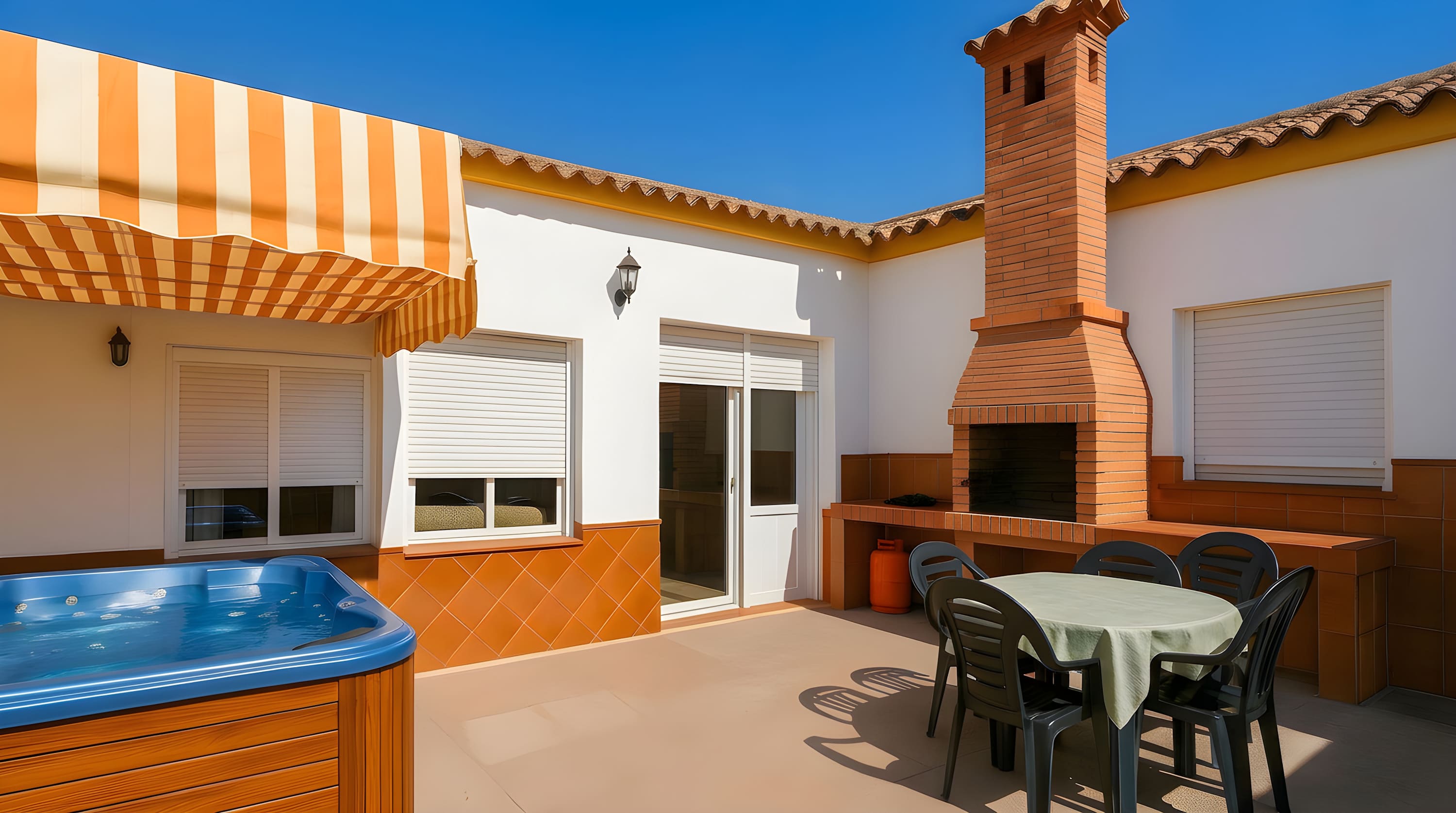 El Palmar Terraza y Jacuzzi exterior agua caliente  cerca de la playa - image 10