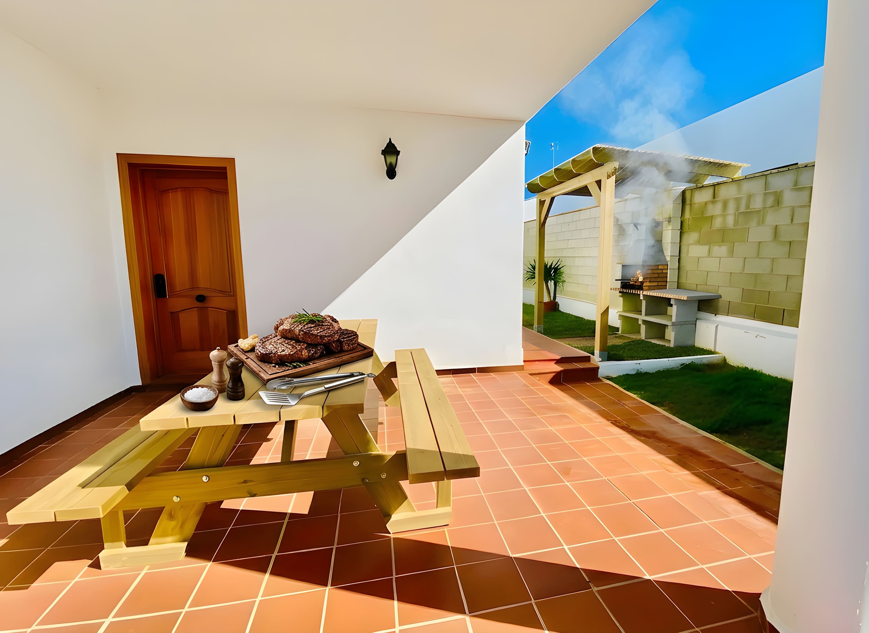 Chalet Vacacional con Piscina Privada y Parking Cerca de la Playa - image 6