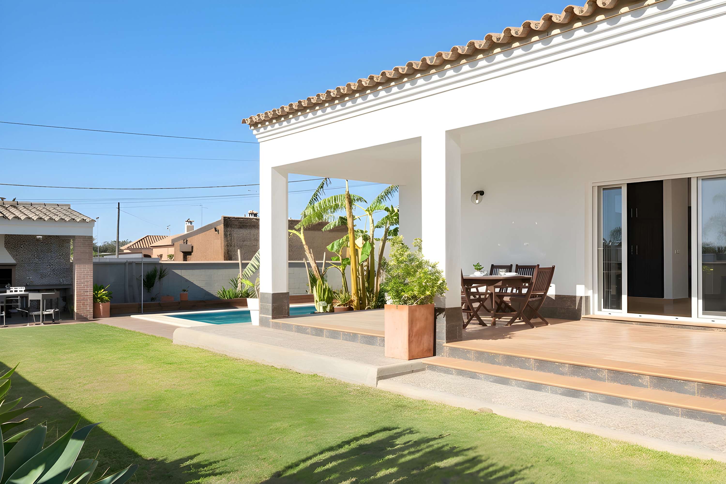 Villa con piscina privada, terraza y Wi-Fi - image 27