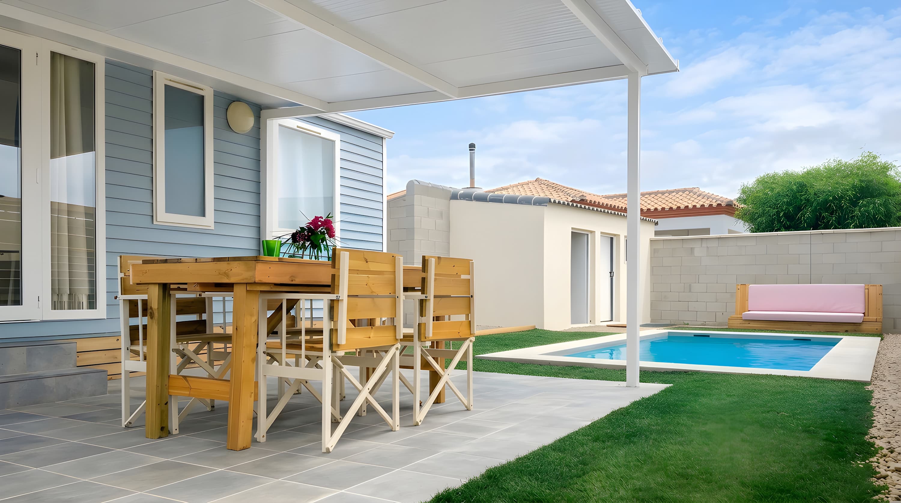 Acogedora casa familiar a pasos de la playa 3 habitaciones, Wi-Fi y barbacoa - image 3