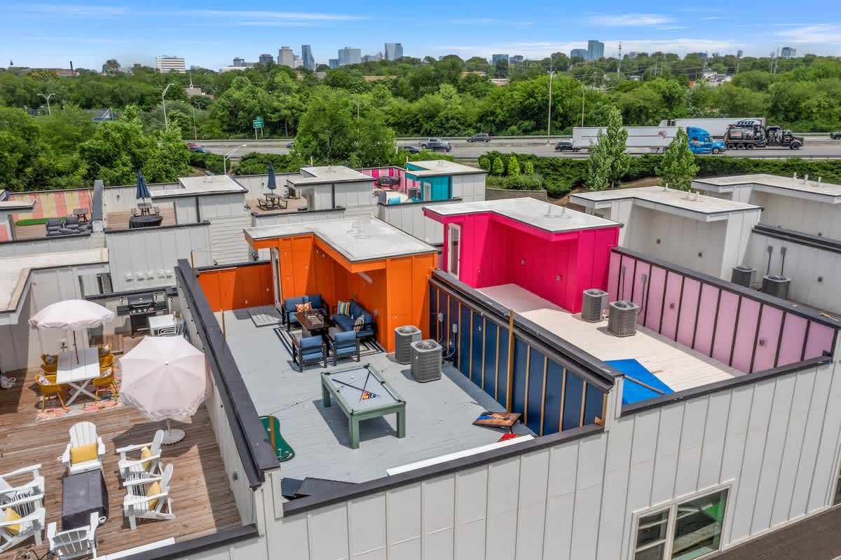 Two Luxe Homes! Wow! Downtown Views | Epic Rooftop