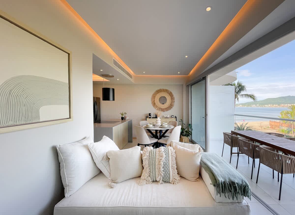 Beachfront 2BR Condo in Bucerias