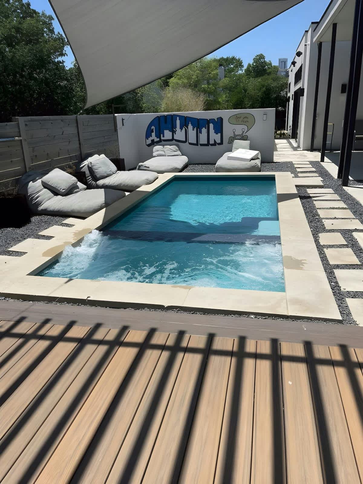 Modern 5BR Oasis | 2-Home w/ Pool & Hot Tub — Austin, TX — vacation rental