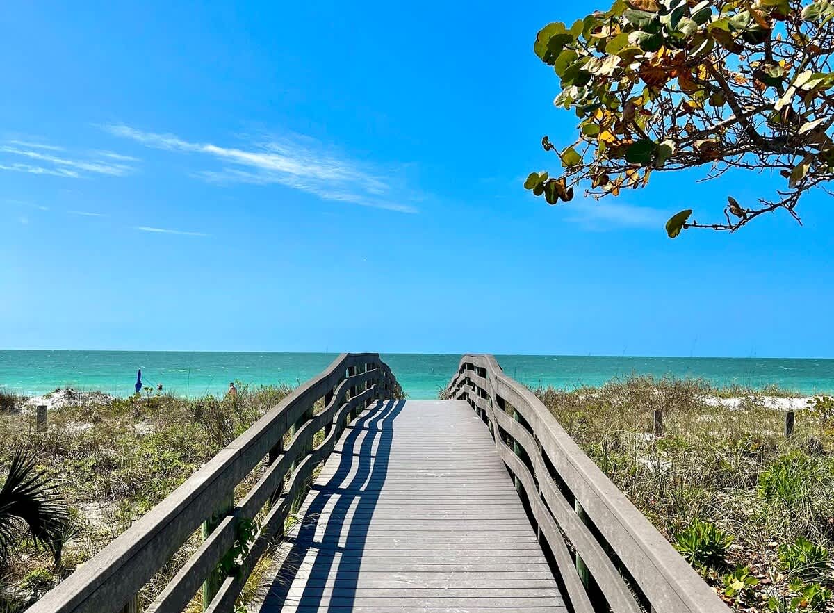 Indian Rocks Beach! Only an 8 minute ride away. Plenty of free public parking!