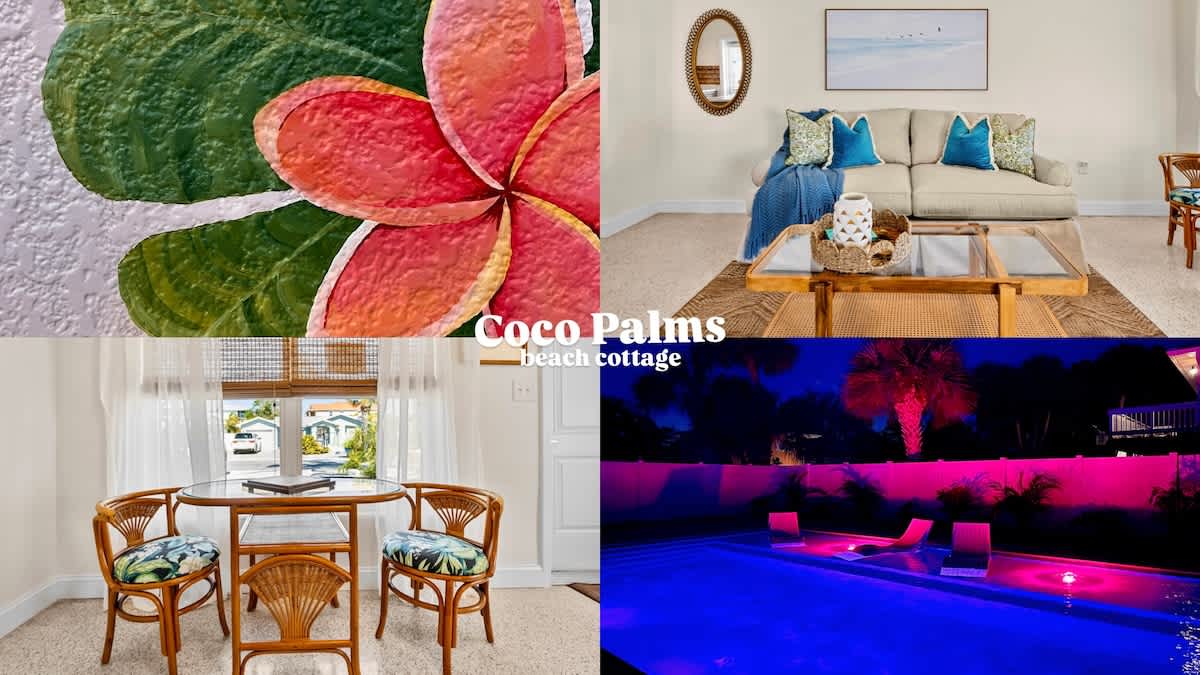 Luxury Beach Bungalow | Walk to Dining & Sunset
