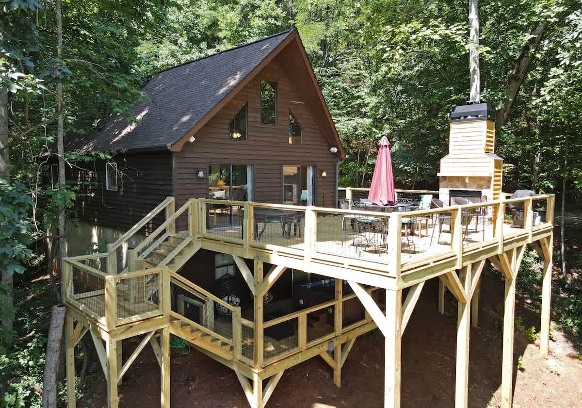 Big Pine - Mountain view, pet friendly, hot tub — Blairsville, GA — vacation rental