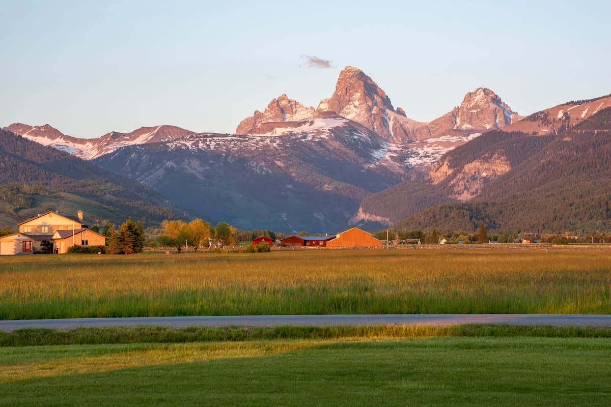 Modern Western Cabin with Hot Tub & Teton Views — Driggs, ID — vacation rental