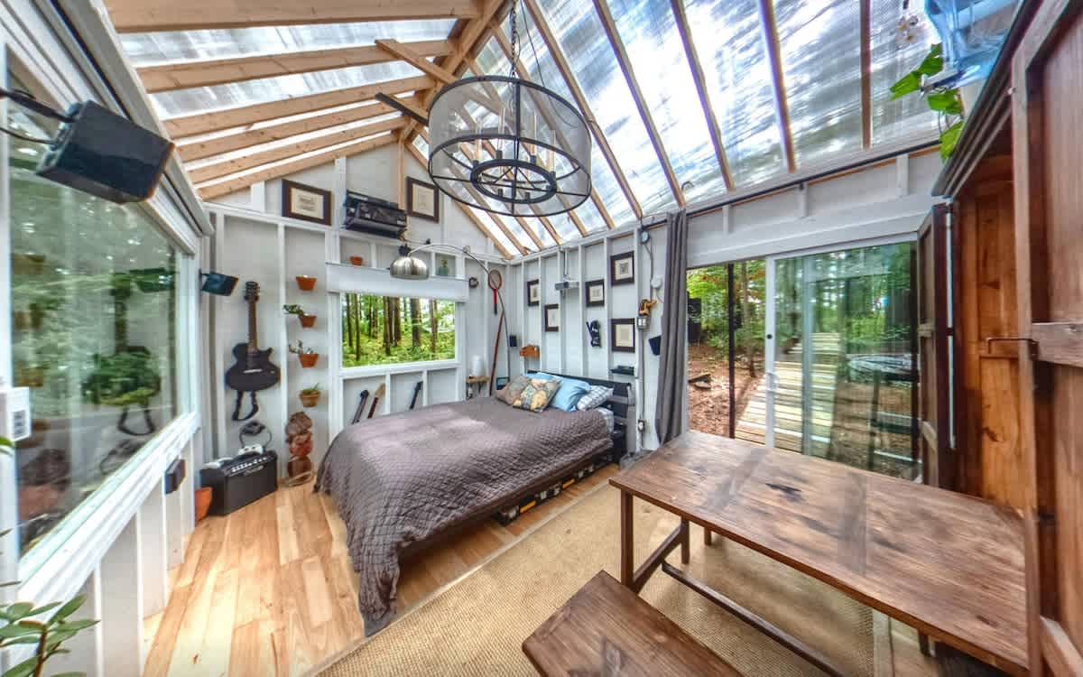 2 Romantic Island Cabins for 5 - Hot Tub,Boat