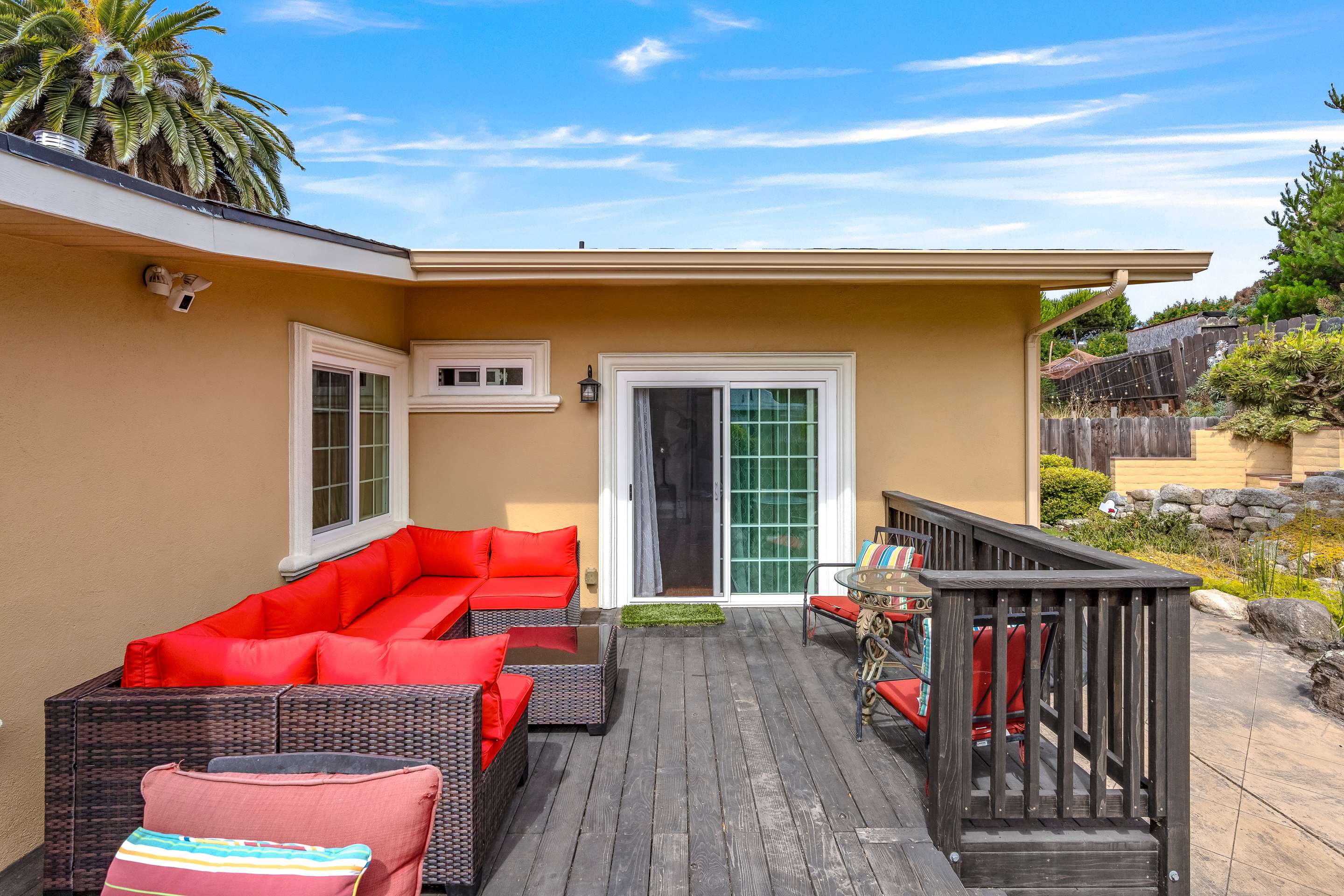 Enjoy the back deck!