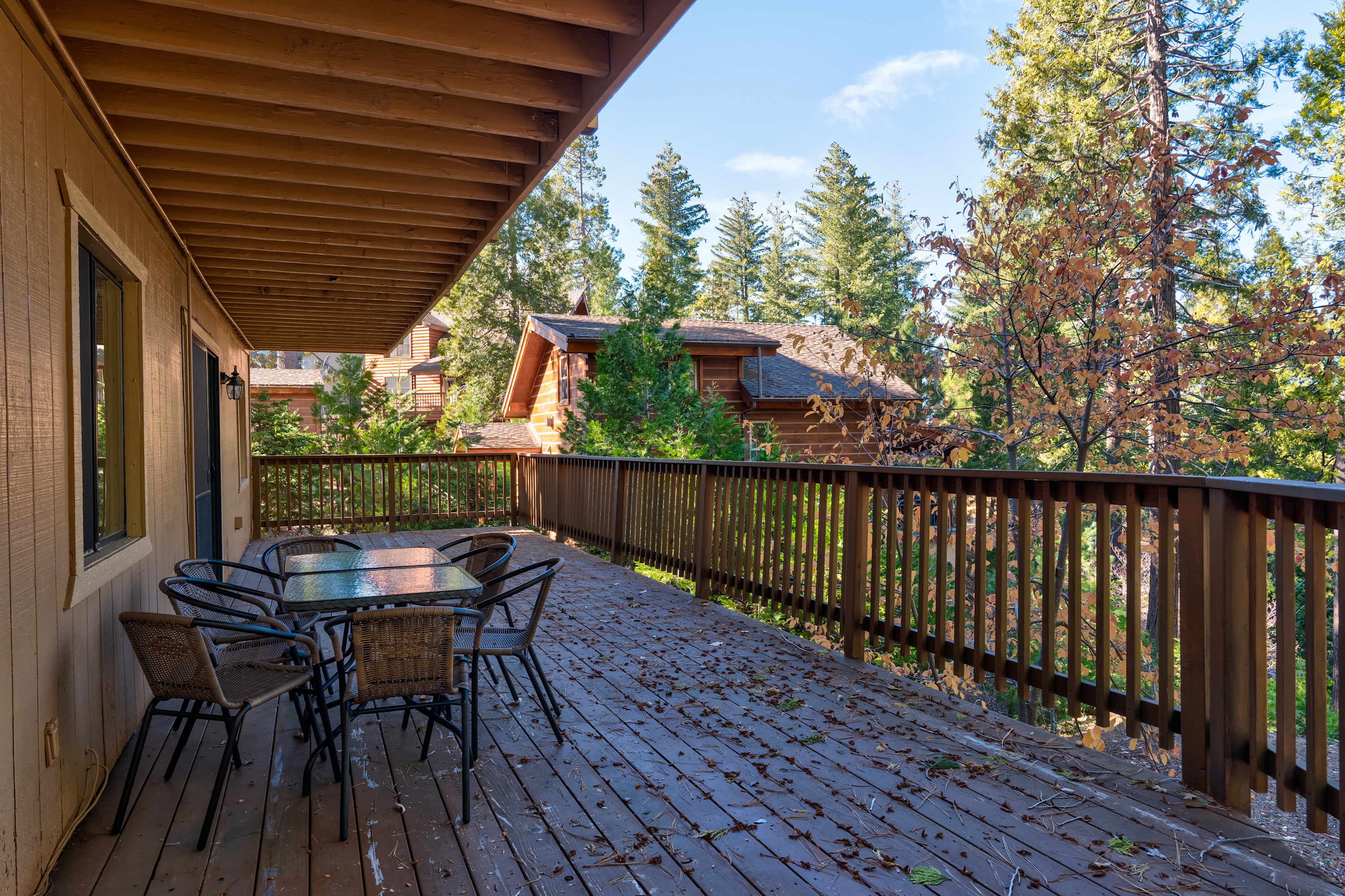 Soak in the breathtaking views from the balcony