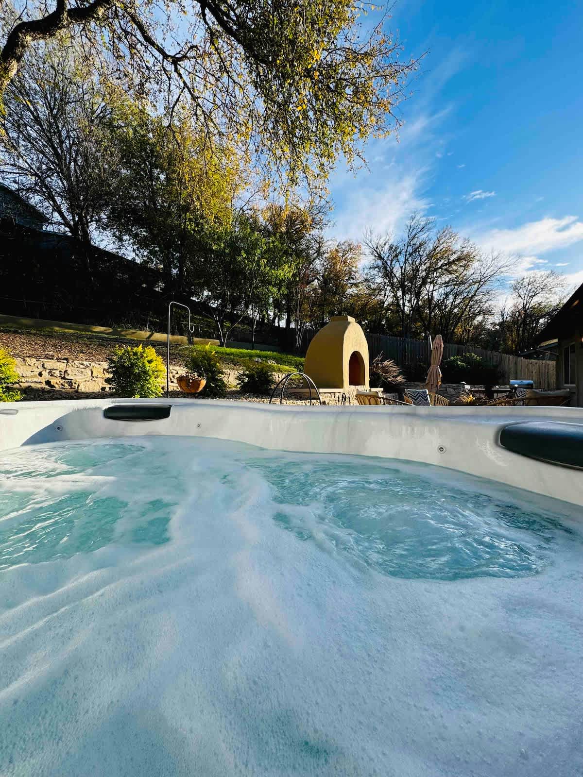 3BR/GardenOasis/Fireplace/SoakingTub - Foto 15