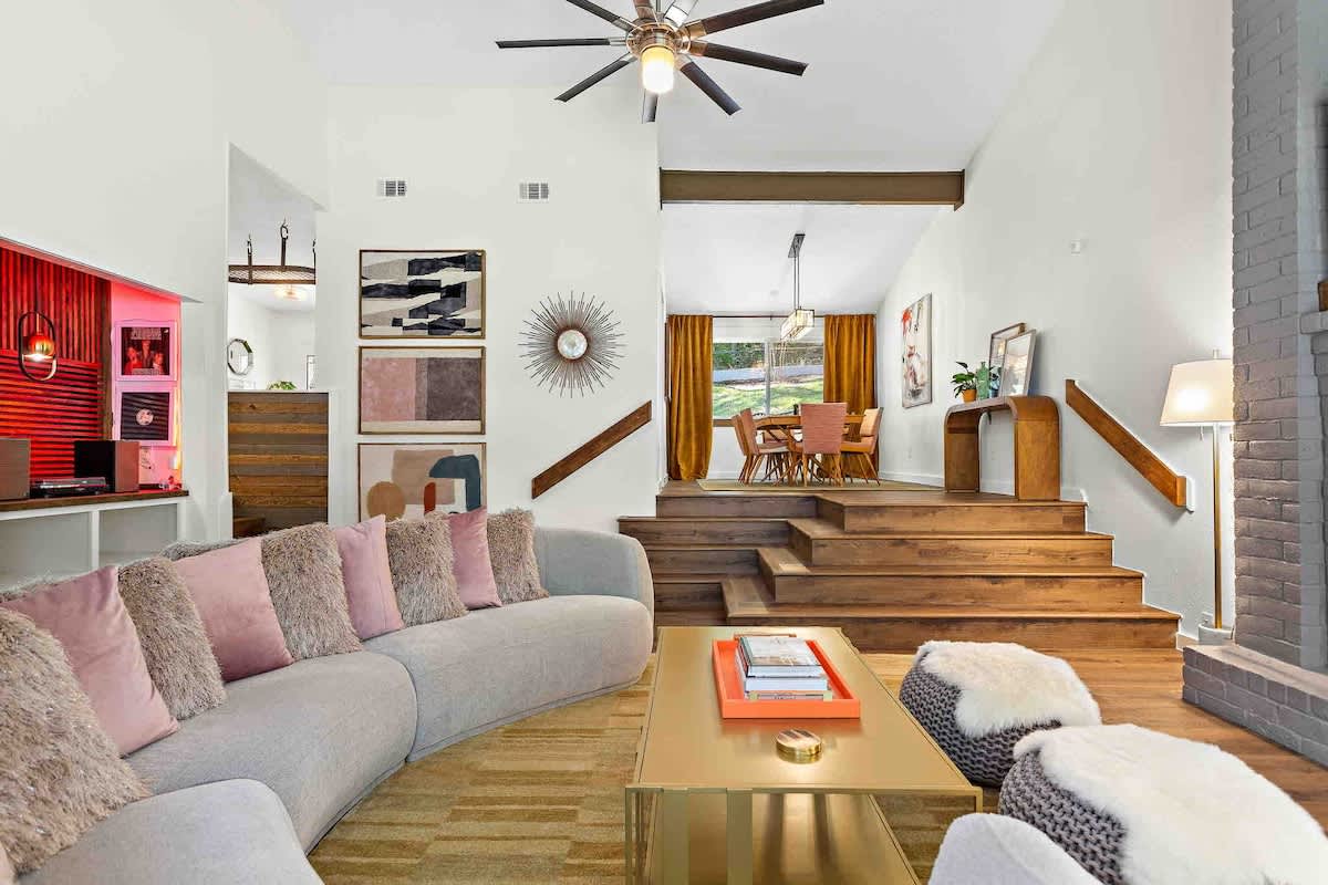 3BR/GardenOasis/Fireplace/SoakingTub - Foto 13
