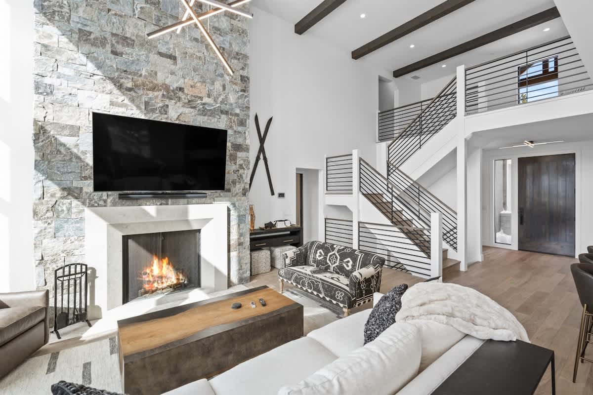 Breathtaking 5-Bed Mountain Modern Home — Big Sky, MT — vacation rental