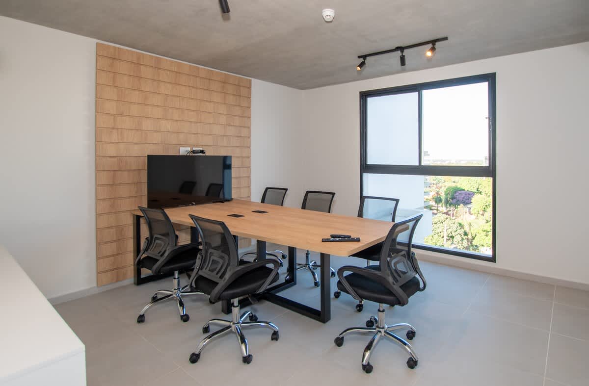 El Edificio cuenta con un Co-Working disponible para todos nuestros huespedes.