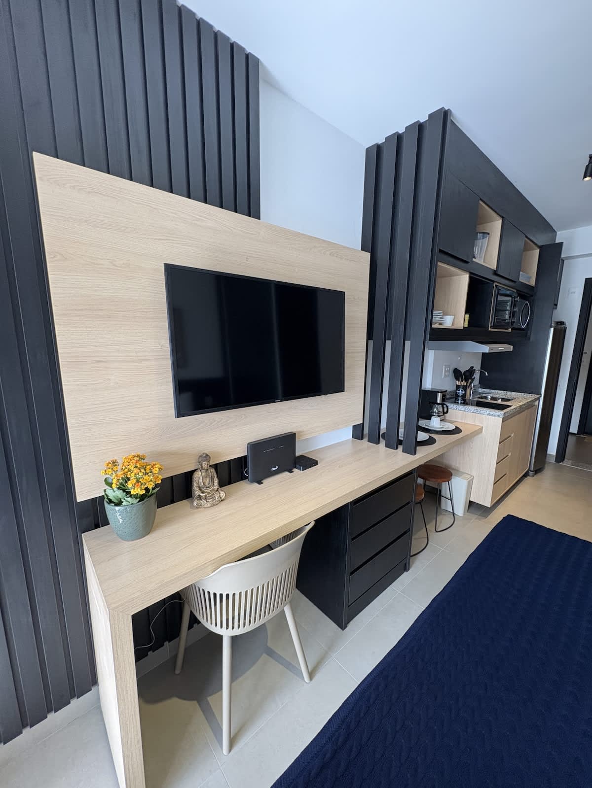 Serviced Studio in São Paulo with City Views