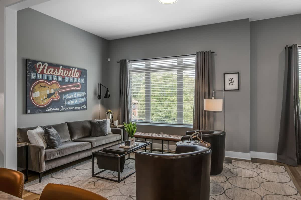 Serene Skyline Retreat • Spacious Home — Nashville, TN — vacation rental