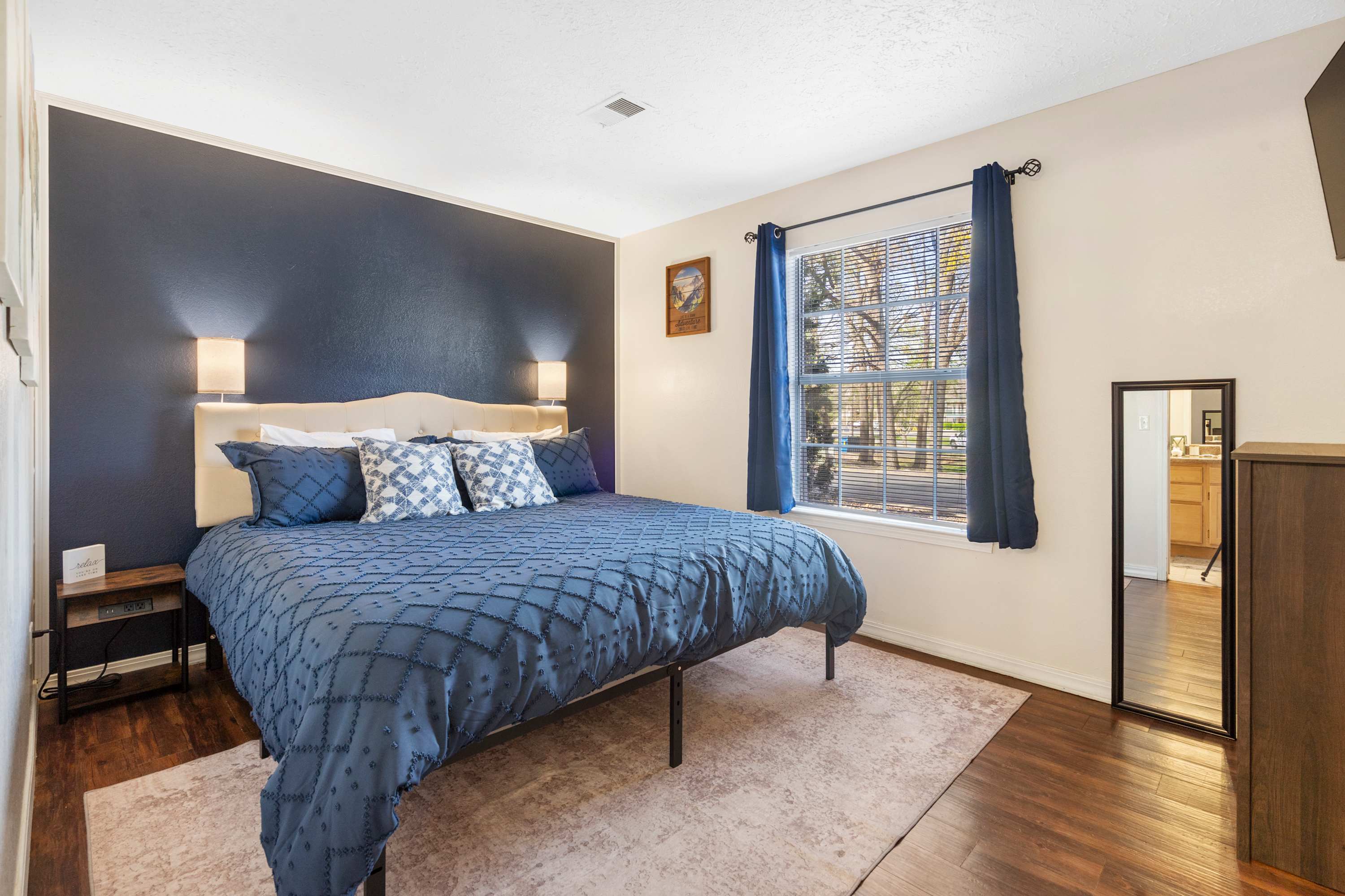 Sink into a world of dreams on lush bedding