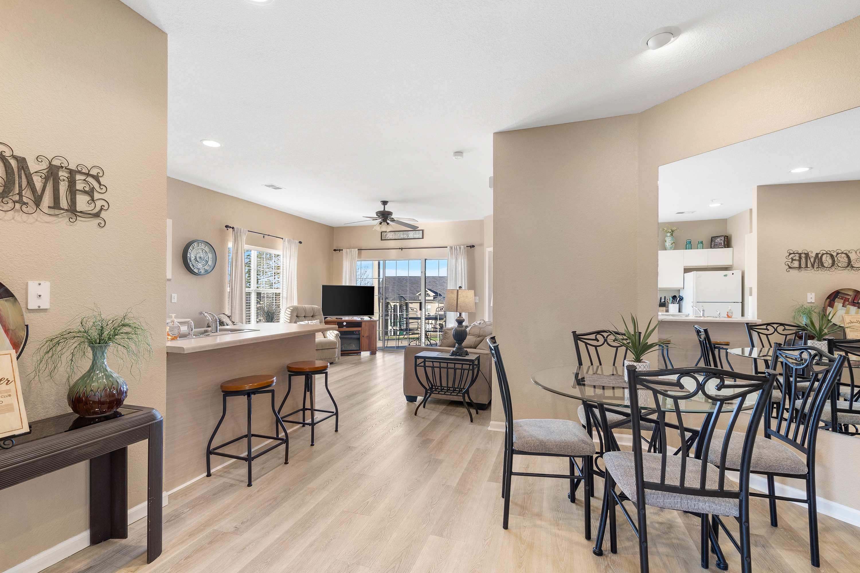 Enjoy the breezy, open layout of the main living spaces