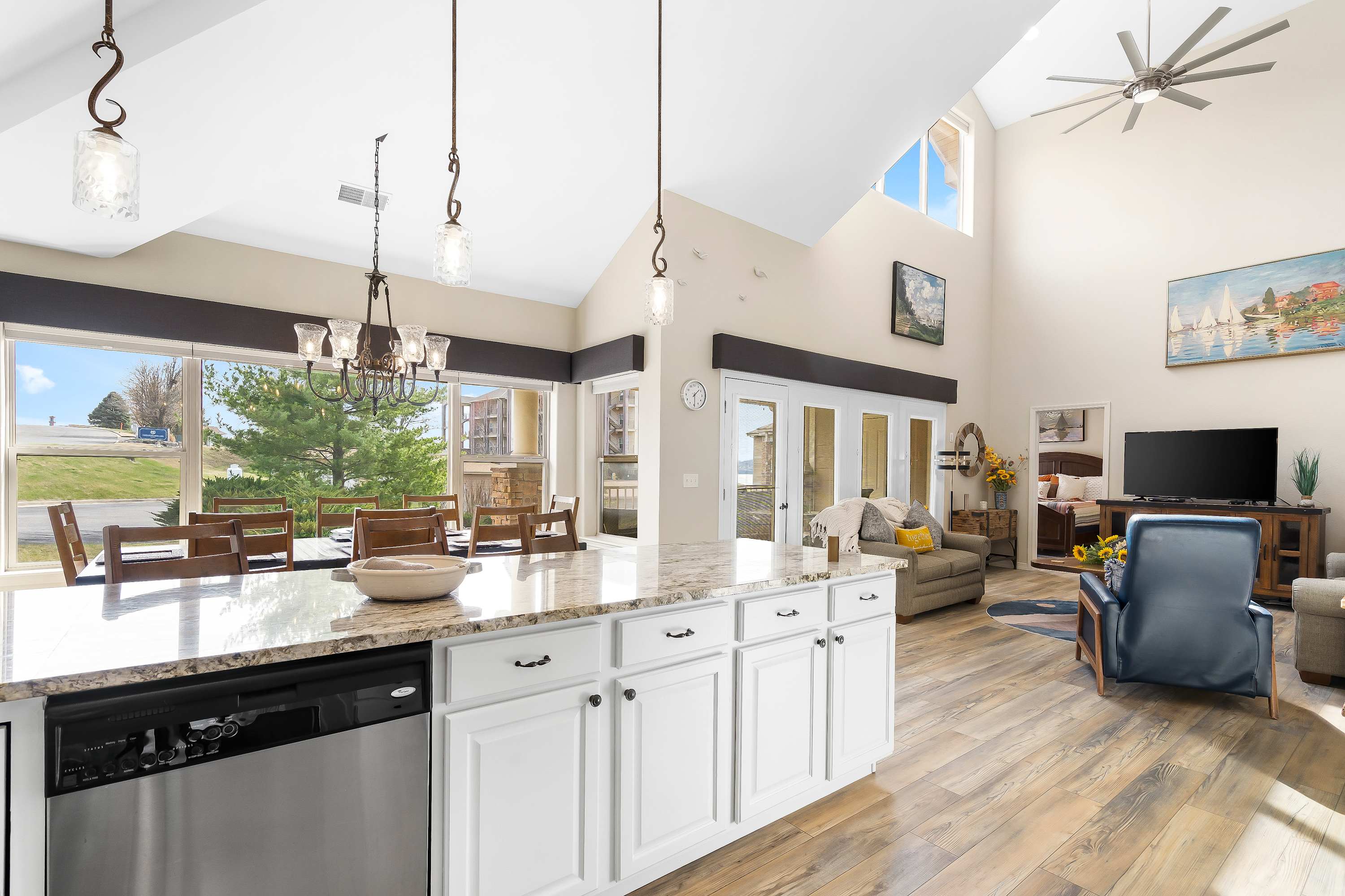 Whip your favorite meals in the fully equipped kitchen