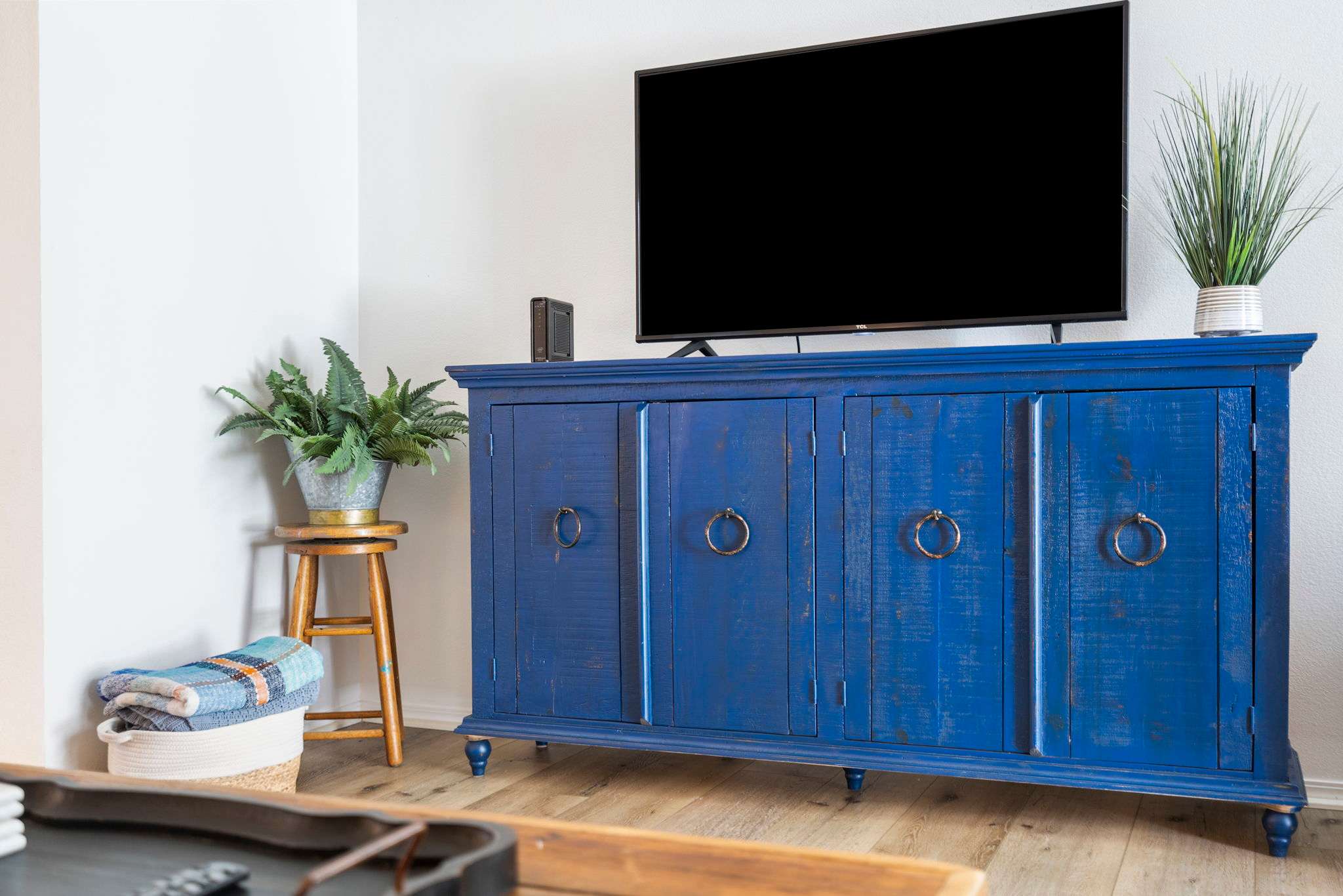 Curl up in the living room & enjoy streaming all your favorite entertainment