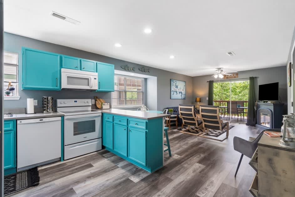 Unit 3 – The open Kitchen & Living/Dining Area offers plenty of space for the whole family