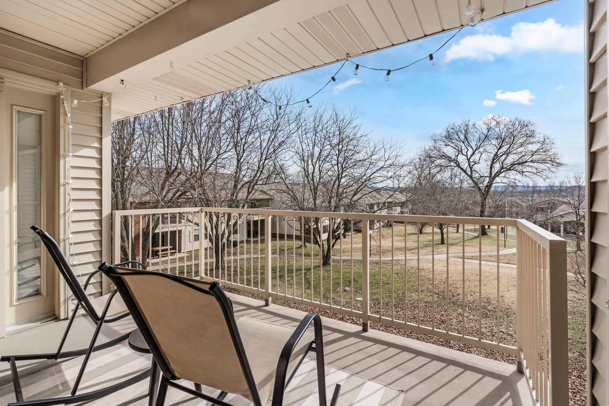 Terrace with outdoor seating and amazing views