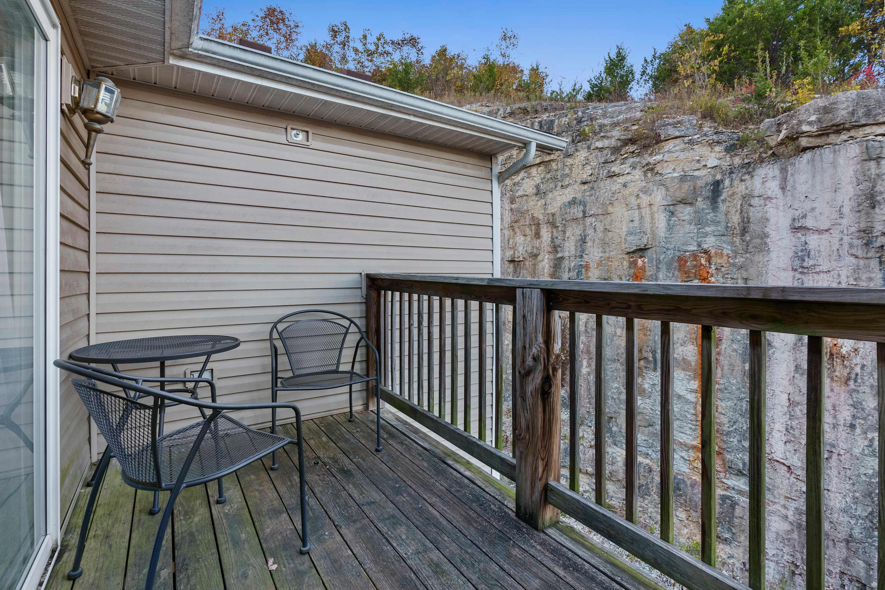 Enjoy a cup of coffee with some views