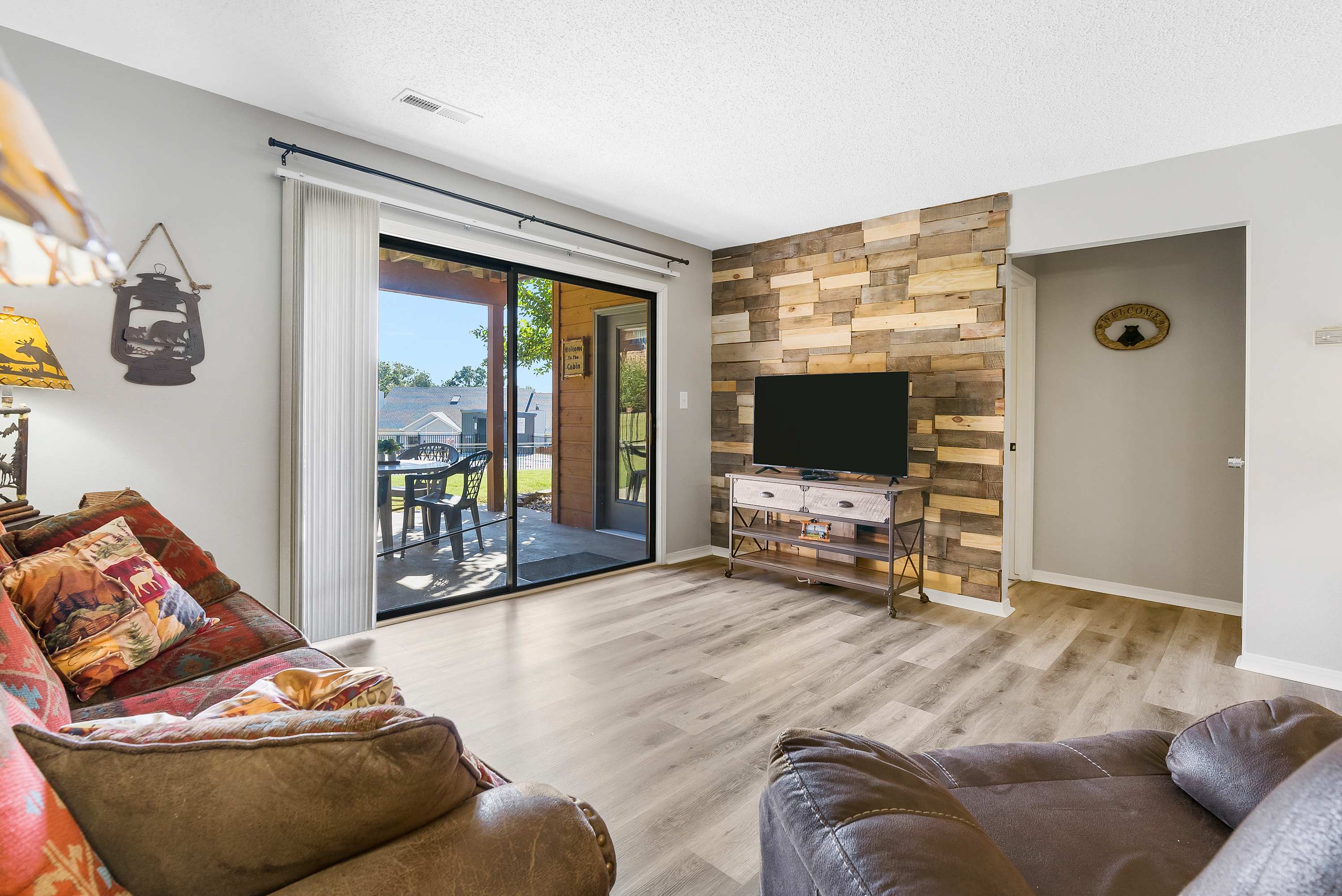 Living Room with Queen Sofa bed