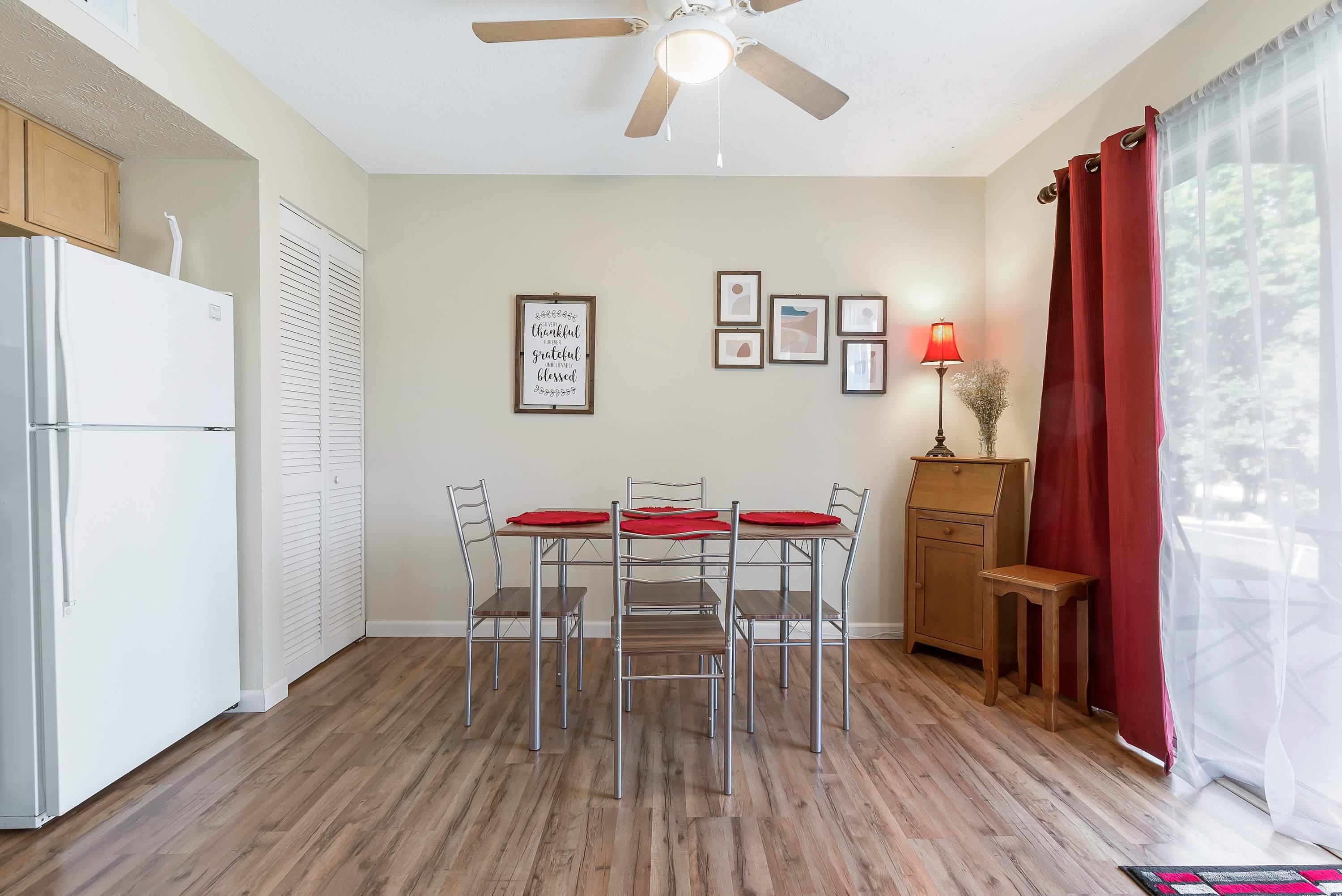 Dining room table fit for 4