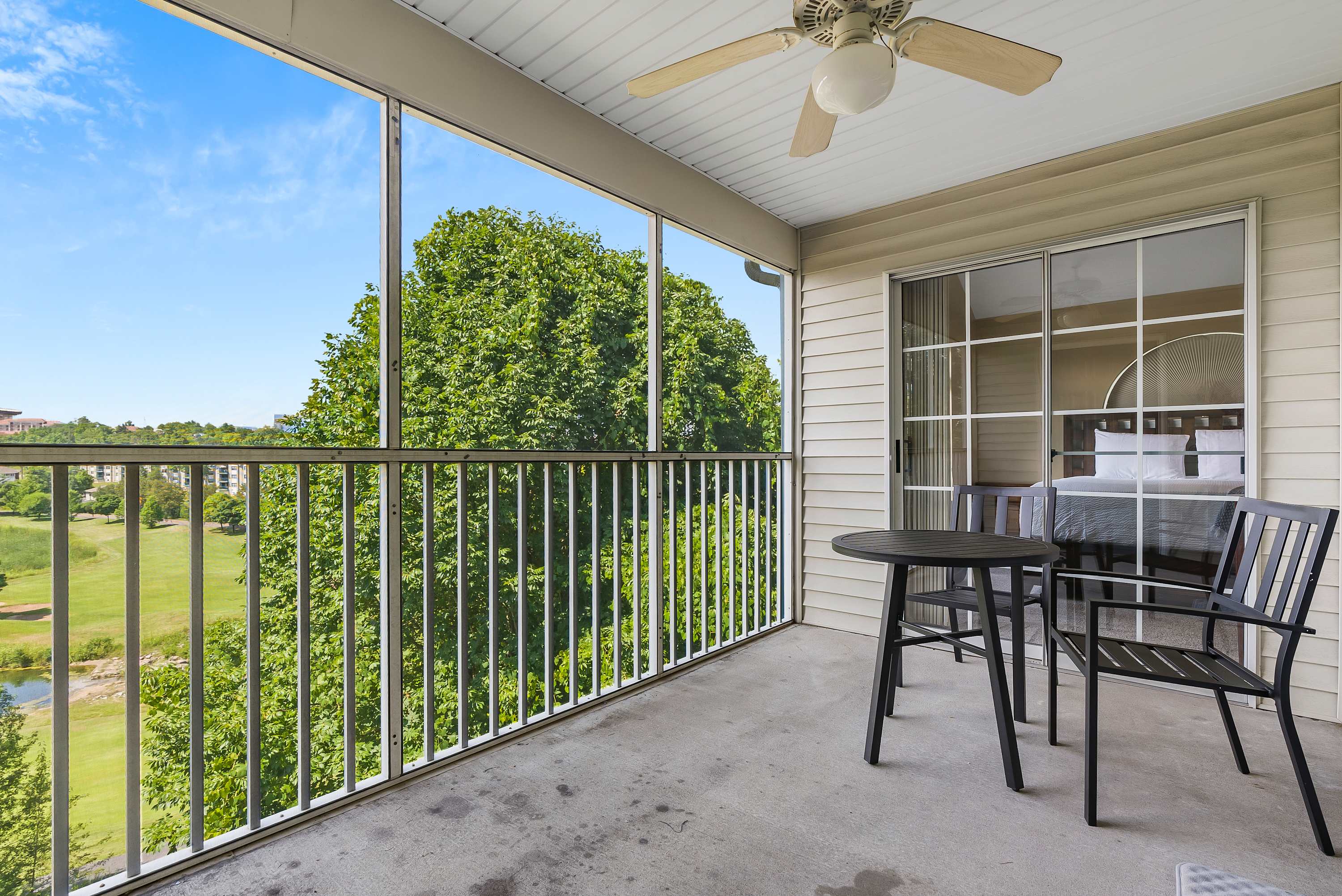 Spring Creek Escape - Balcony with Views
