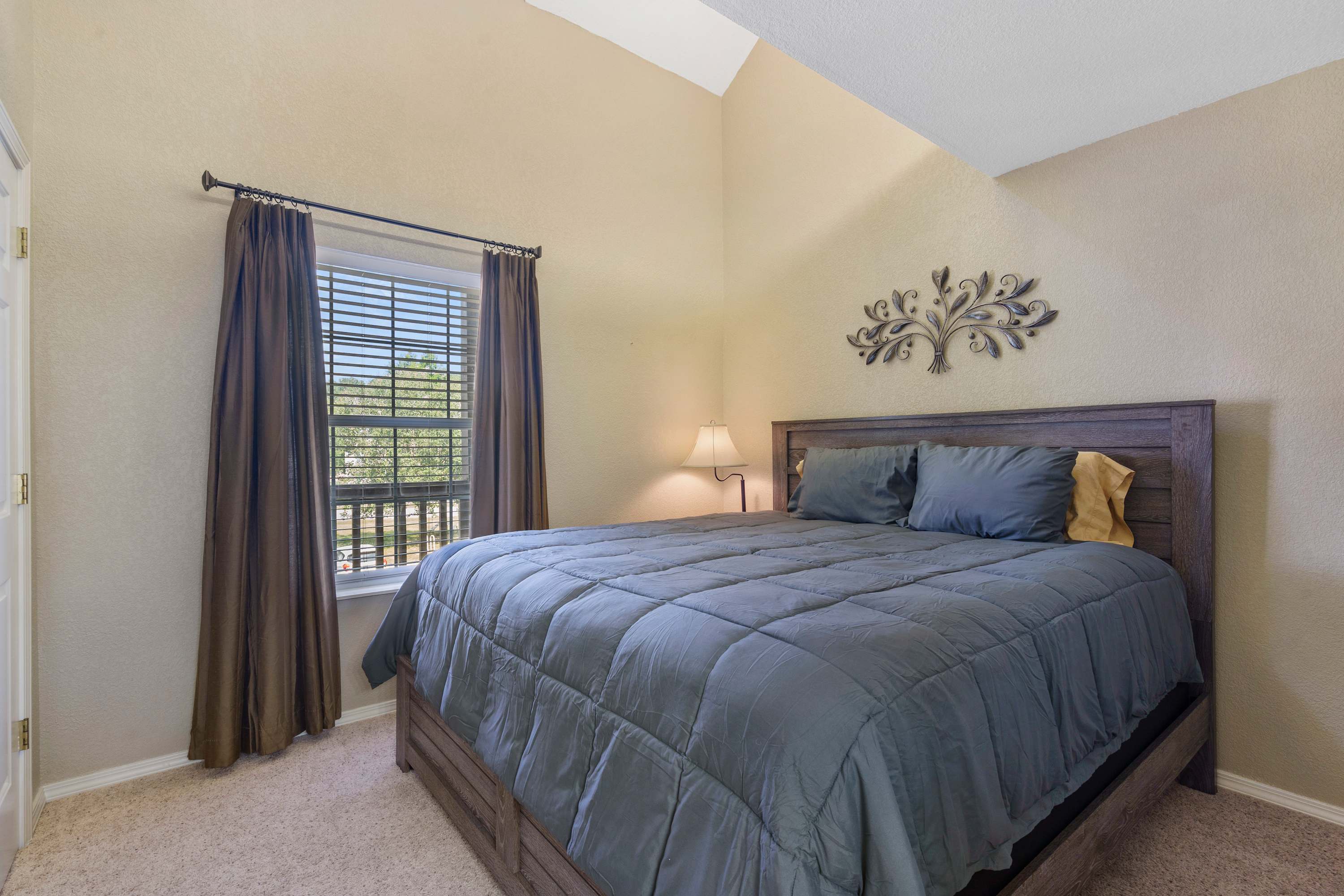 Ground Floor Bedroom #1 with King Bed