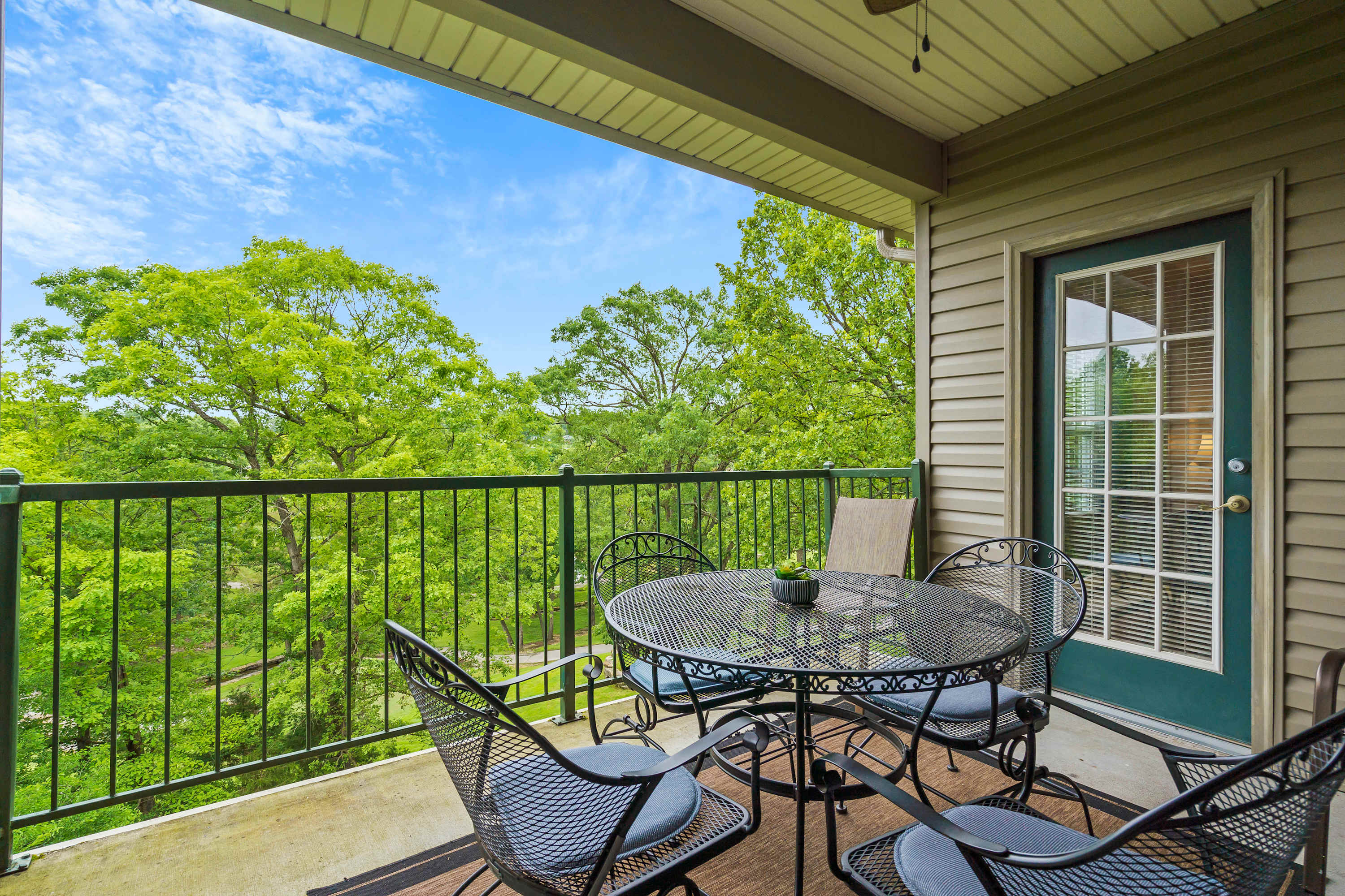 Enjoy a time to relax outside on the balcony