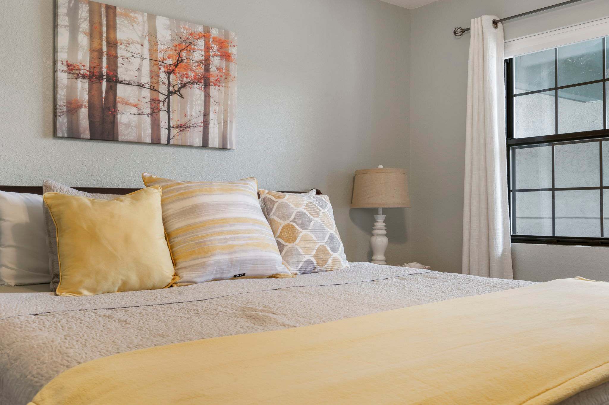 Bedroom 2 with King bed, and TV