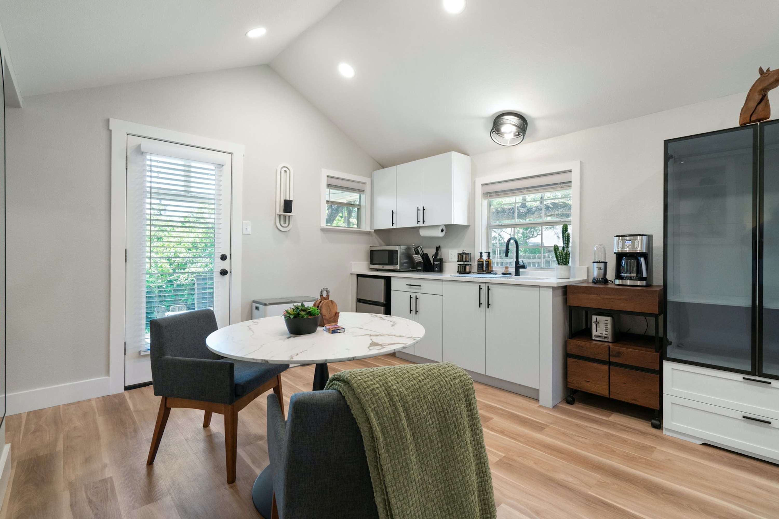 Enjoy the open, airy layout of the main living area