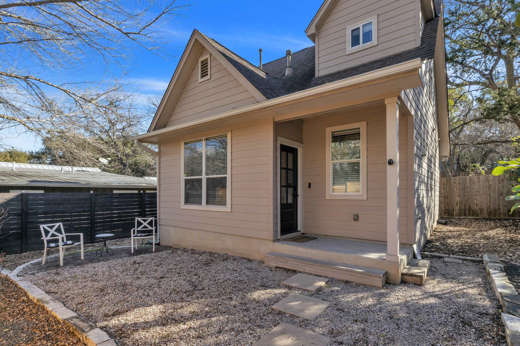 Relish the backyard retreat