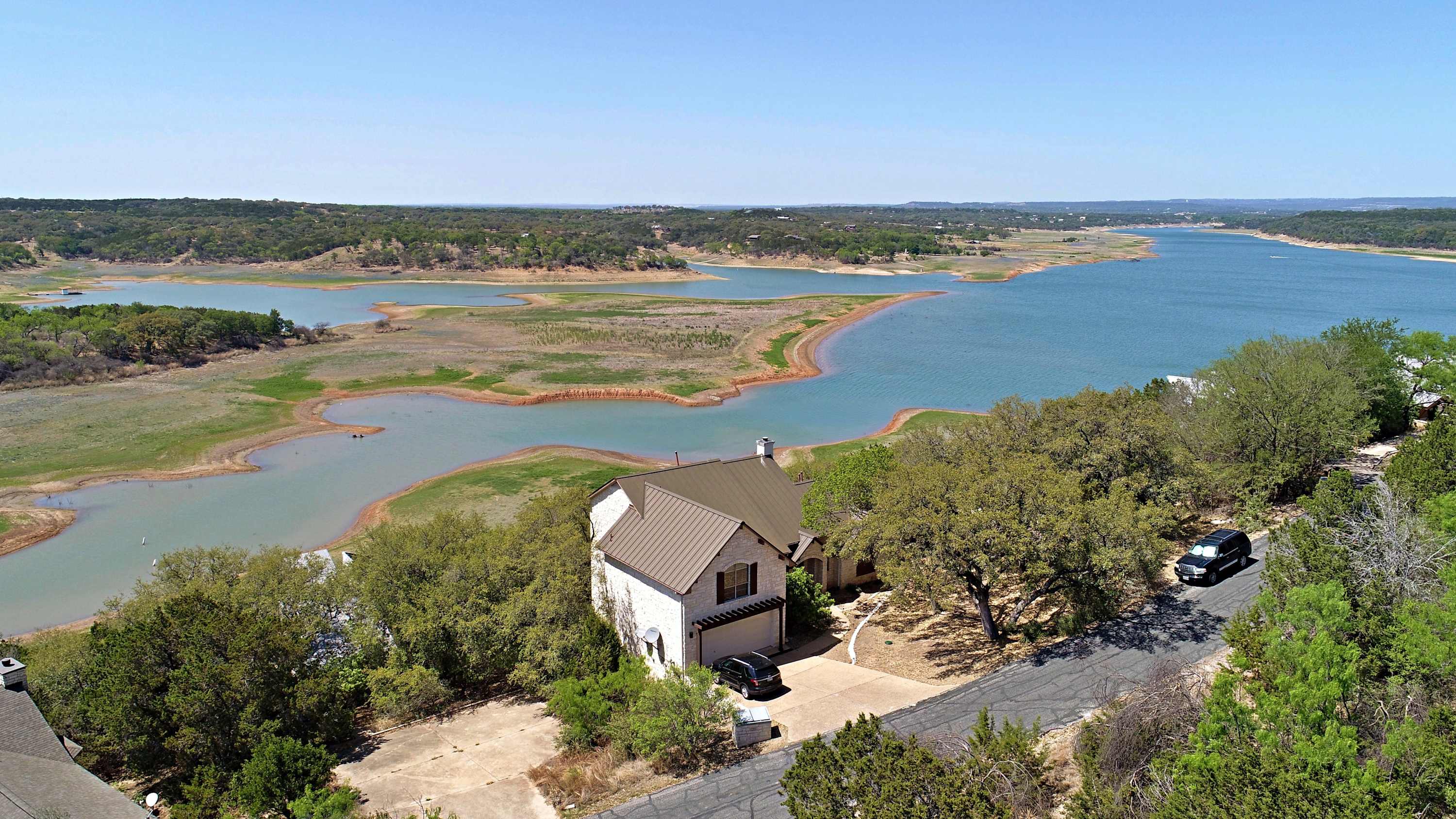 Aerial view of surrounding area