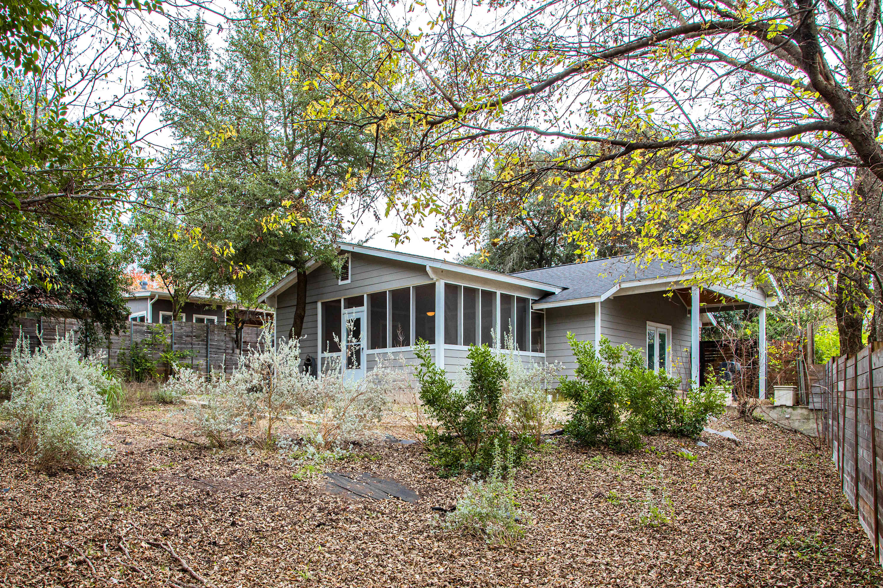 Back exterior