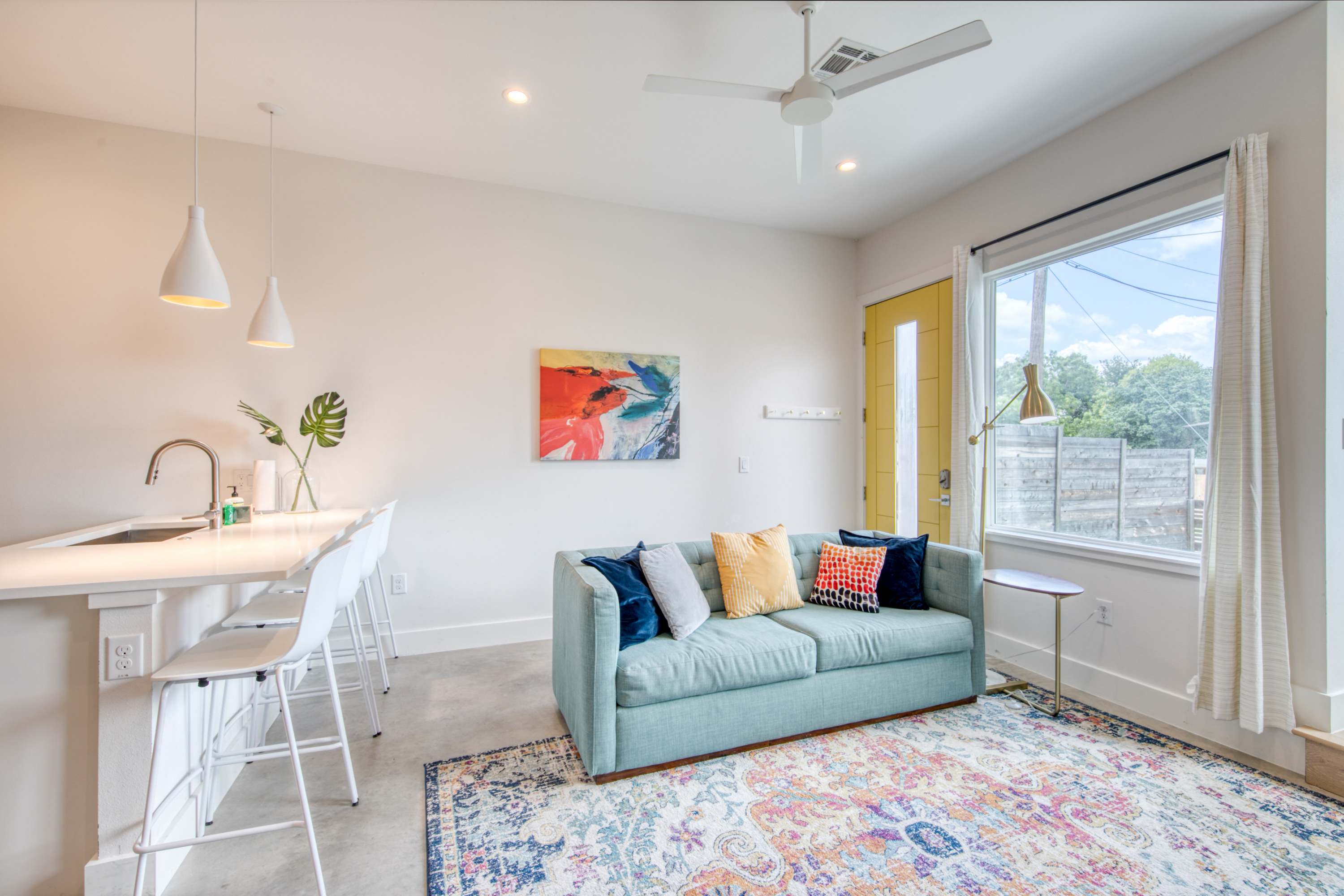 Conveniently located, Upstairs Deck BBQ 7